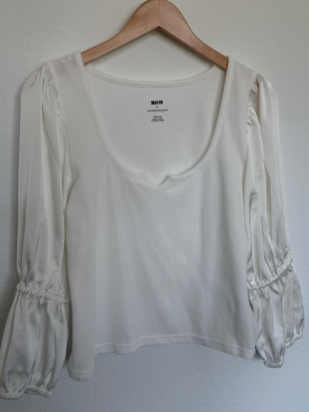 Maeve Anthropologie Peasant Top Blouse Medium - Excellent